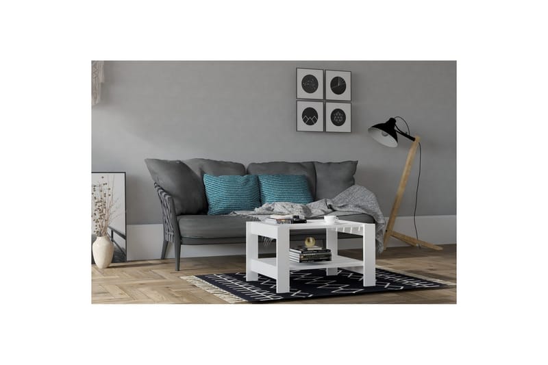Sorin Soffbord 69,8 cm - Vit - Möbler - Bord & matgrupper - Soffbord