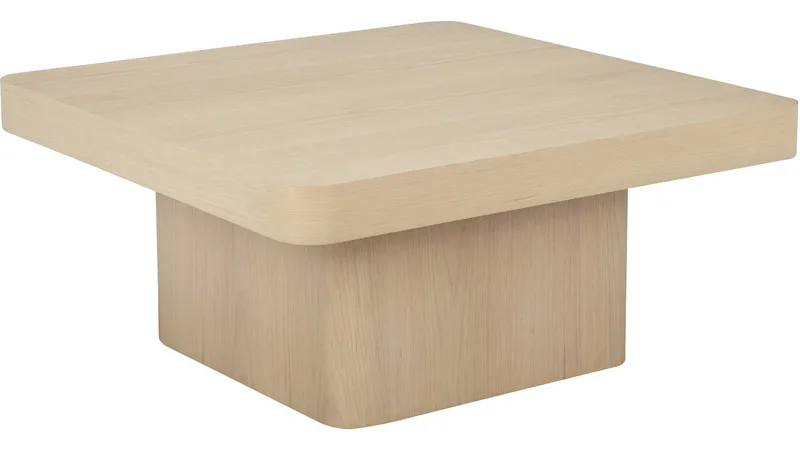Sorlin Soffbord 90 cm, Vitpigmenterad