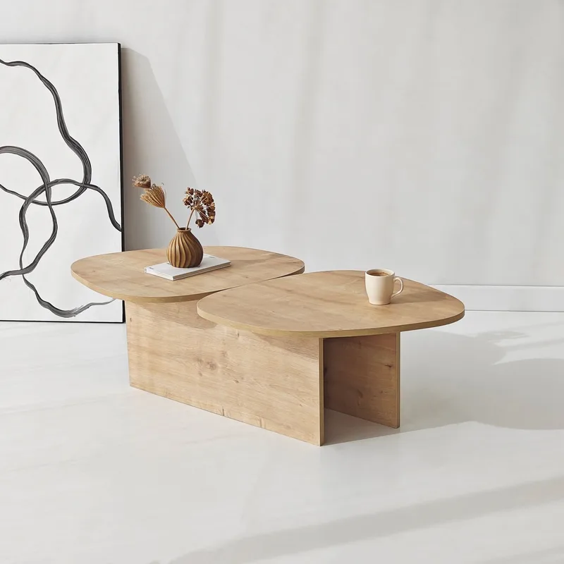 Sovranor Soffbord 125 cm - Safir Ek - Möbler - Bord & matgrupper - Soffbord