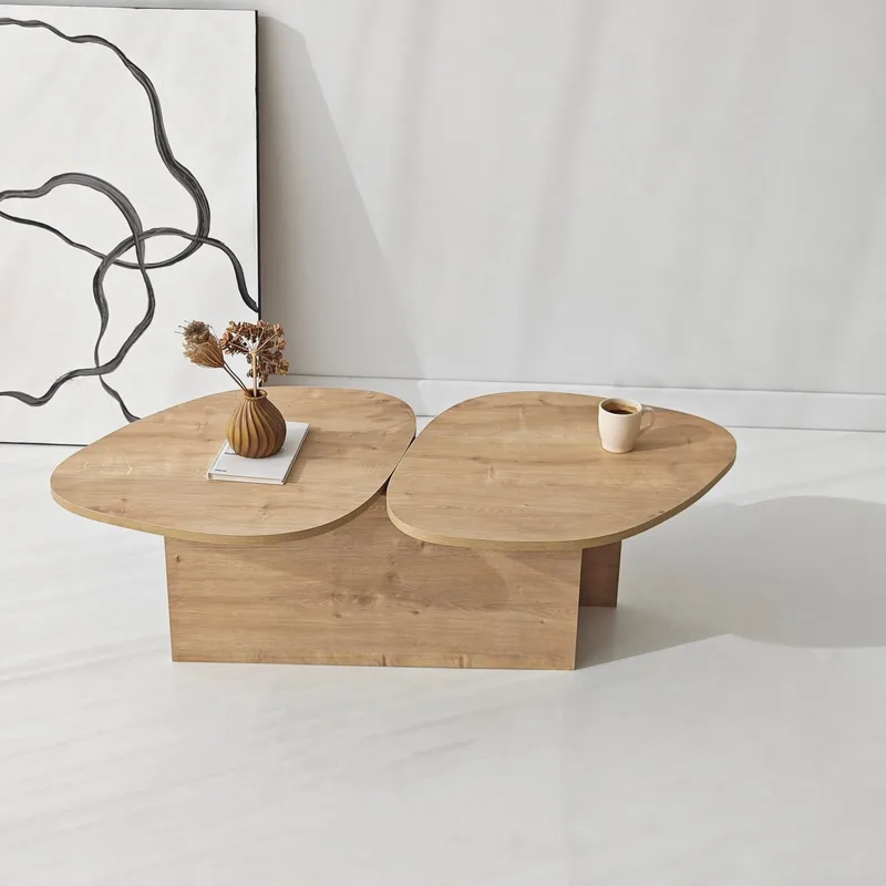 Sovranor Soffbord 125 cm - Safir Ek - Möbler - Bord & matgrupper - Soffbord