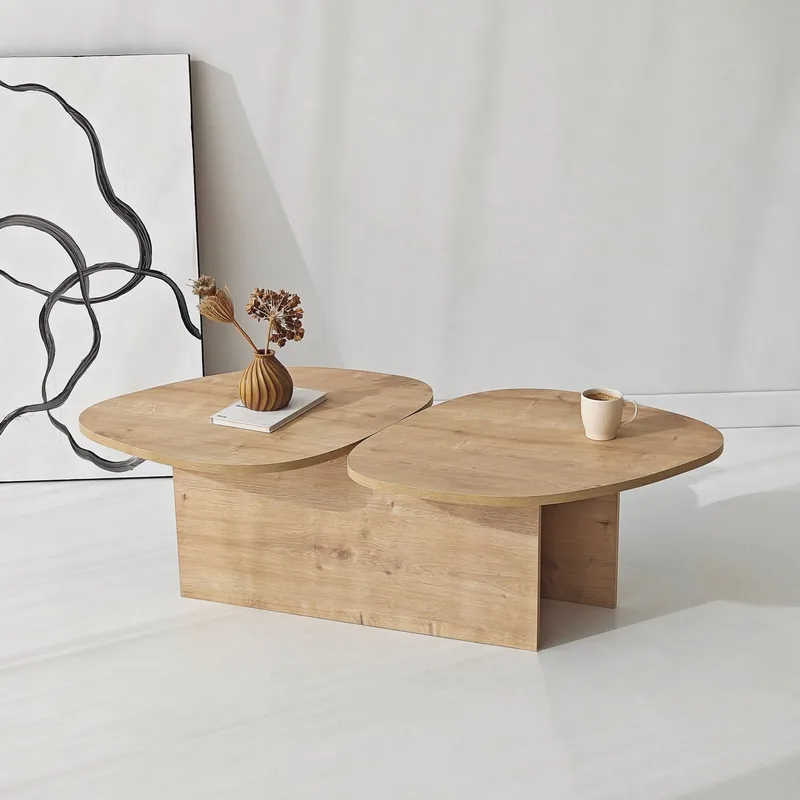 Sovranor Soffbord 125 cm - Safir Ek - Möbler - Bord & matgrupper - Soffbord