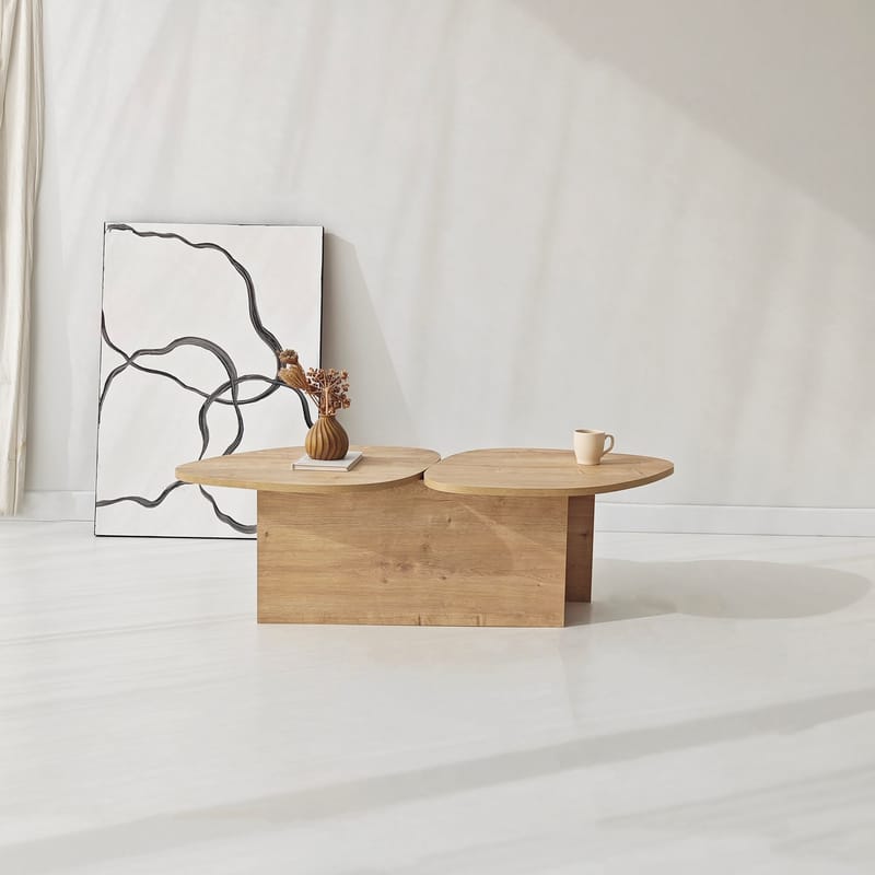 Sovranor Soffbord 125 cm - Safir Ek - Möbler - Bord & matgrupper - Soffbord