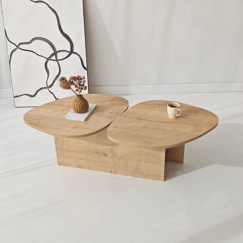 Sovranor Soffbord 125 cm - Safir Ek - Möbler - Bord & matgrupper - Soffbord