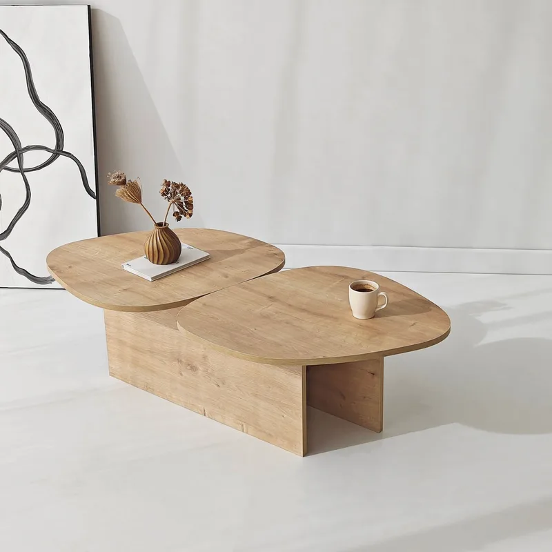 Sovranor Soffbord 125 cm - Safir Ek - Möbler - Bord & matgrupper - Soffbord