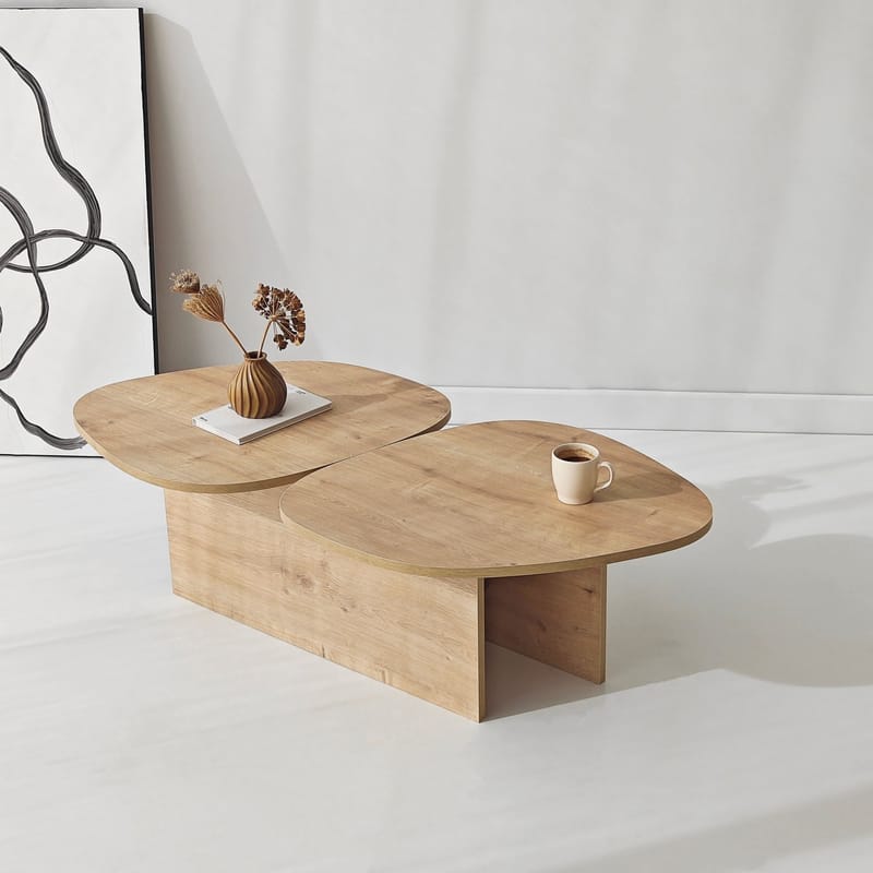 Sovranor Soffbord 125 cm - Safir Ek - Möbler - Bord & matgrupper - Soffbord