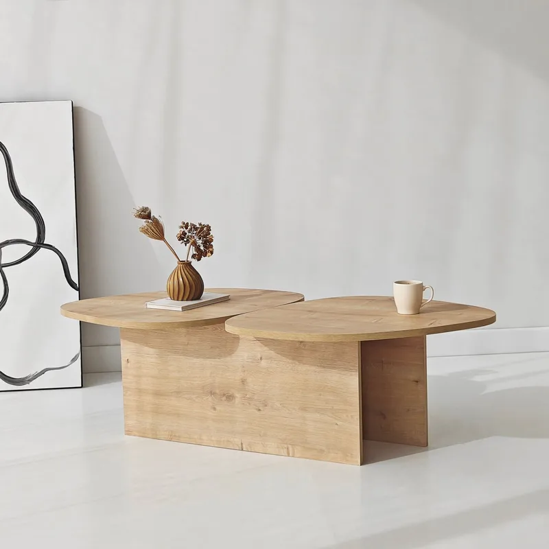 Sovranor Soffbord 125 cm - Safir Ek - Möbler - Bord & matgrupper - Soffbord