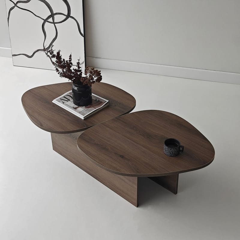 Sovranor Soffbord 125 cm - Valnöt - Möbler - Bord & matgrupper - Soffbord