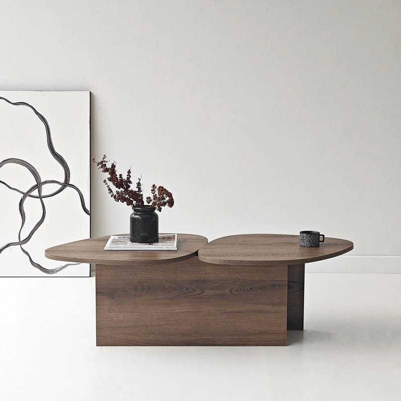 Sovranor Soffbord 125 cm - Valnöt - Möbler - Bord & matgrupper - Soffbord