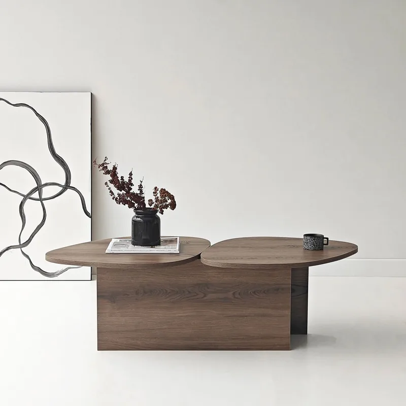 Sovranor Soffbord 125 cm - Valnöt - Möbler - Bord & matgrupper - Soffbord