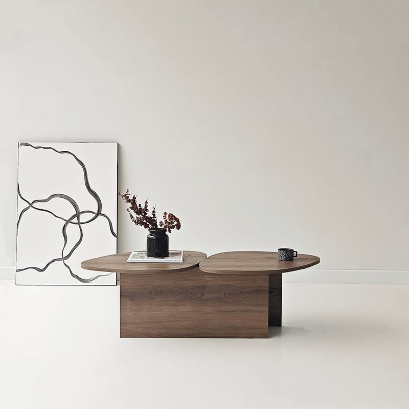 Sovranor Soffbord 125 cm - Valnöt - Möbler - Bord & matgrupper - Soffbord