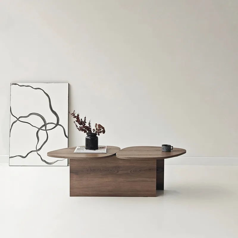 Sovranor Soffbord 125 cm - Valnöt - Möbler - Bord & matgrupper - Soffbord
