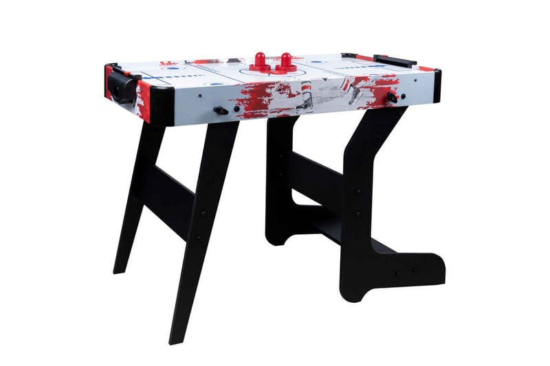 Airhockey spelbord - Svart|Vit - Airhockey bord