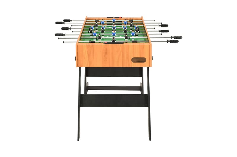 Fotbollsbord hopfällbart 121x61x80 cm ljusbrun - Brun - Möbler - Bord & matgrupper - Spelbord - Fotbollsbord