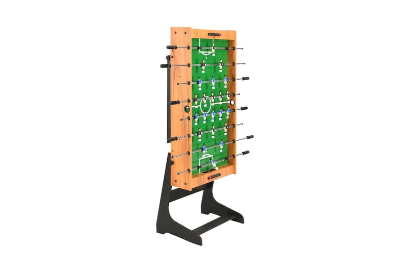 Fotbollsbord hopfällbart 121x61x80 cm ljusbrun - Brun - Möbler - Bord & matgrupper - Spelbord - Fotbollsbord
