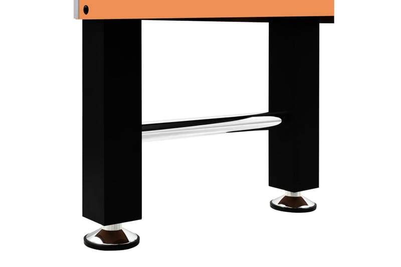 Fotbollsbord stål 60 kg 140x74,5x87,5 cm ljusbrun och svart - Svart - Möbler - Bord & matgrupper - Spelbord - Fotbollsbord