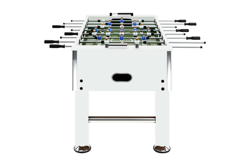 Fotbollsbord stål 60 kg 140x74,5x87,5 cm vit - Vit - Möbler - Bord & matgrupper - Spelbord - Fotbollsbord