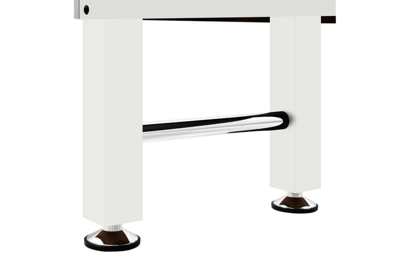 Fotbollsbord stål 60 kg 140x74,5x87,5 cm vit - Vit - Möbler - Bord & matgrupper - Spelbord - Fotbollsbord