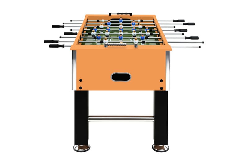 Fotbollsbord stål 60 kg 140x74,5x87,5 cm ljusbrun och svart - Svart - Fotbollsbord