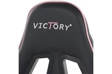 Gamingstol Victory Svart/Rosa - Svart/Rosa - Möbler - Stolar & fåtöljer - Gamingstol