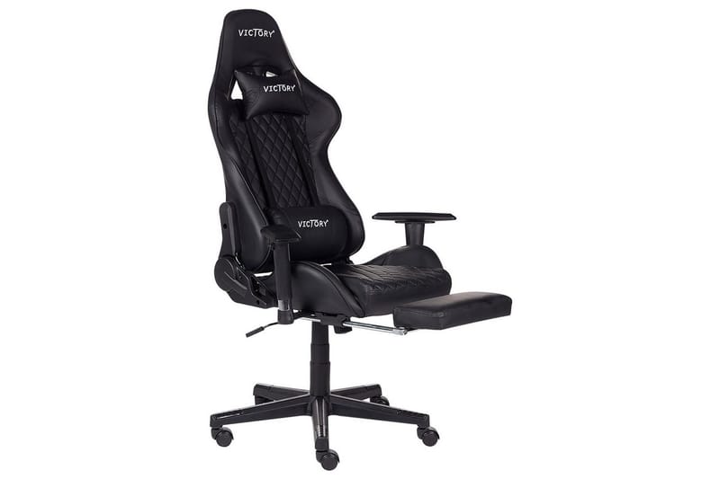 Gamingstol Victory Svart/Vit - Svart/Vit - Möbler - Bord & matgrupper - Spelbord - Pokerbord