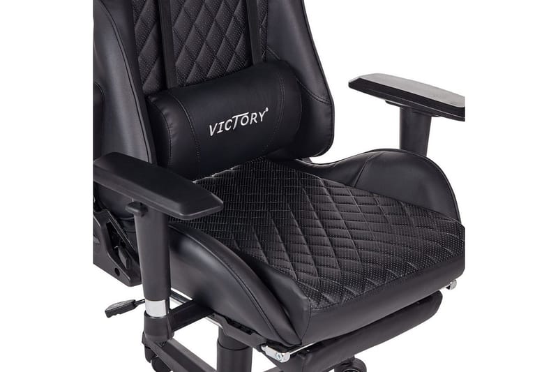 Gamingstol Victory Svart/Vit - Svart/Vit - Möbler - Bord & matgrupper - Spelbord - Pokerbord