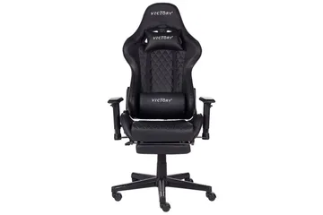 Gamingstol Victory Svart/Vit - Svart/Vit - Möbler - Stolar & fåtöljer - Gamingstol