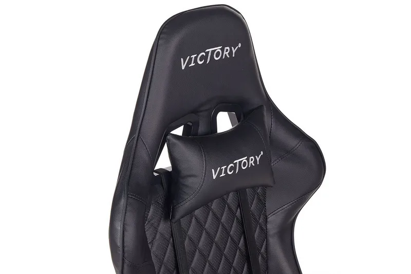 Gamingstol Victory Svart/Vit - Svart/Vit - Möbler - Bord & matgrupper - Spelbord - Pokerbord