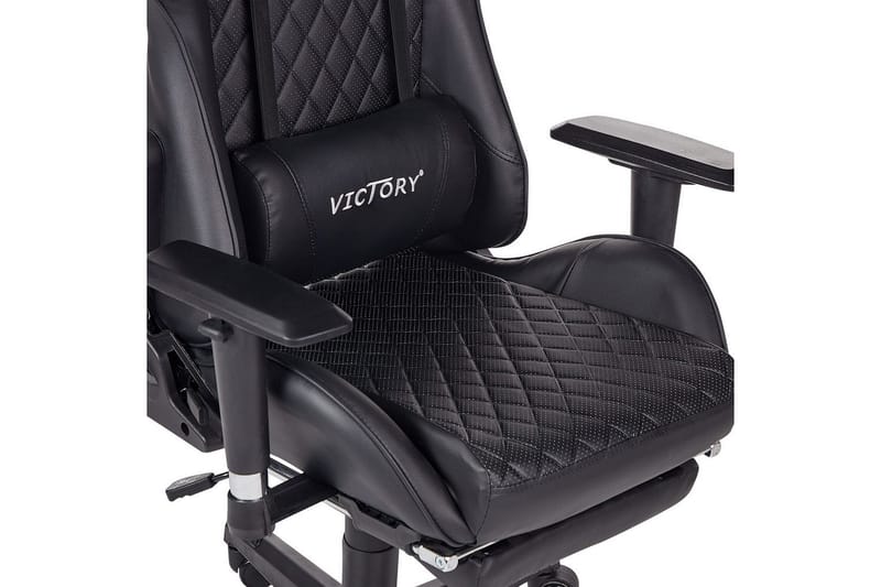 Gamingstol Victory Svart/Vit - Svart/Vit - Möbler - Bord & matgrupper - Spelbord - Pokerbord