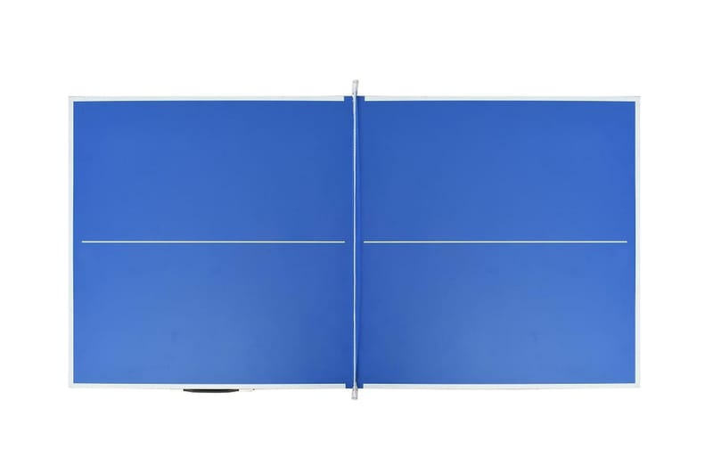 Bordtennisbord med nät 5 feet 152x76x66 cm blå - Blå - Pingisbord