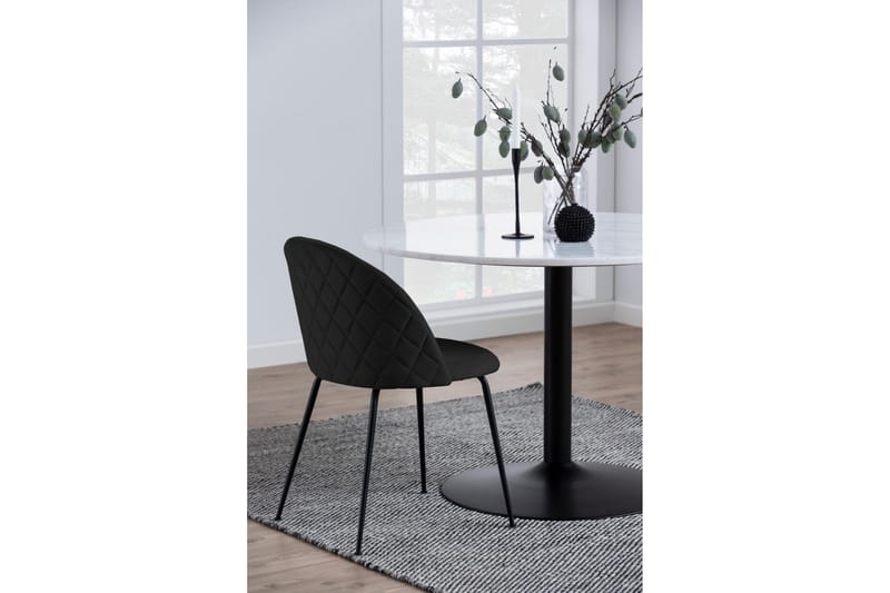 Stabby Matbord 110x110 cm Rund - Vit - Möbler - Bord & matgrupper - Matbord & köksbord