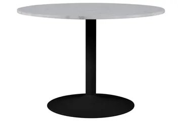 Stabby Runt Matbord 110 cm i Marmor - Vit - Möbler - Bord & matgrupper - Matbord & köksbord