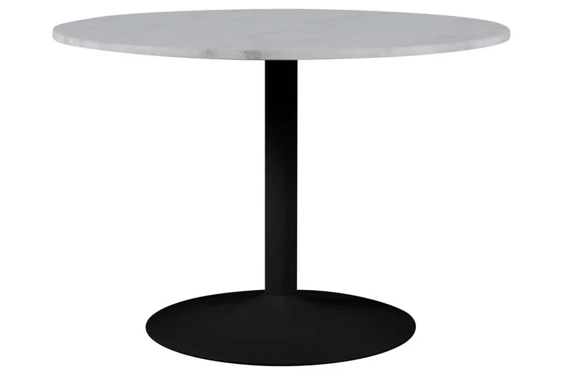 Stabby Runt Matbord 110 cm i Marmor - Vit - Möbler - Bord & matgrupper - Matbord & köksbord