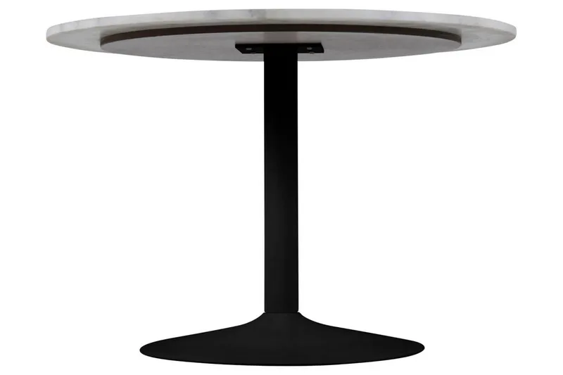 Stabby Runt Matbord 110 cm i Marmor - Vit - Möbler - Bord & matgrupper - Matbord & köksbord