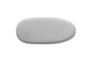 Sten Ovalt Soffbord i Sten med Organisk Stenform - Vit - Möbler - Bord & matgrupper - Soffbord