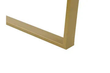 Stensby Matbord 90x200 cm - Vit/Guld - Möbler - Bord & matgrupper - Matbord & köksbord