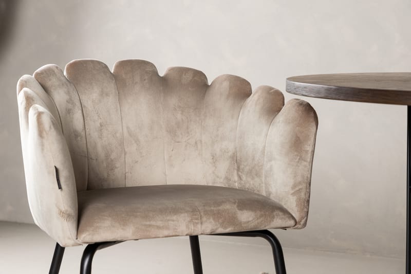 Stonaro Matgrupp  220 cm Oval med 2 Limhamn stolar - Beige - Möbler - Bord & matgrupper - Matgrupper