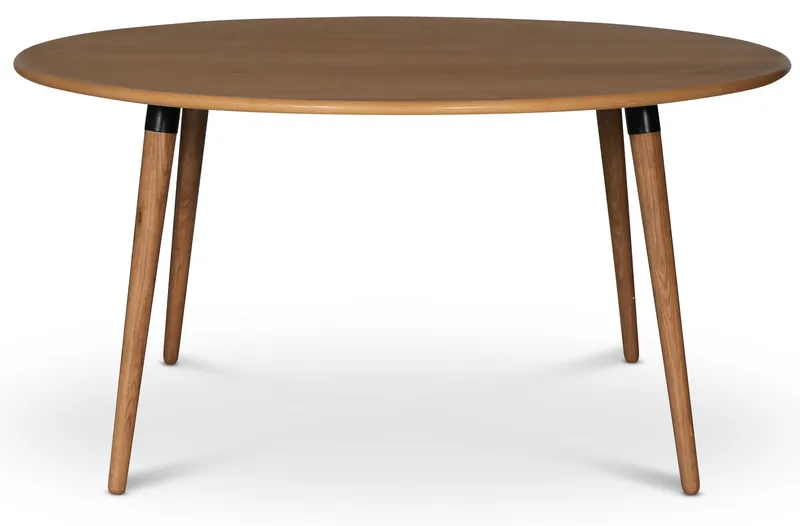 Stort runt matbord Ø180 cm Oljad ek - Omni, Oljad ek