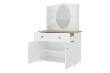 Storys Sminkbord 110x42 cm - Vit - Möbler - Bord & matgrupper - Sminkbord & toalettbord