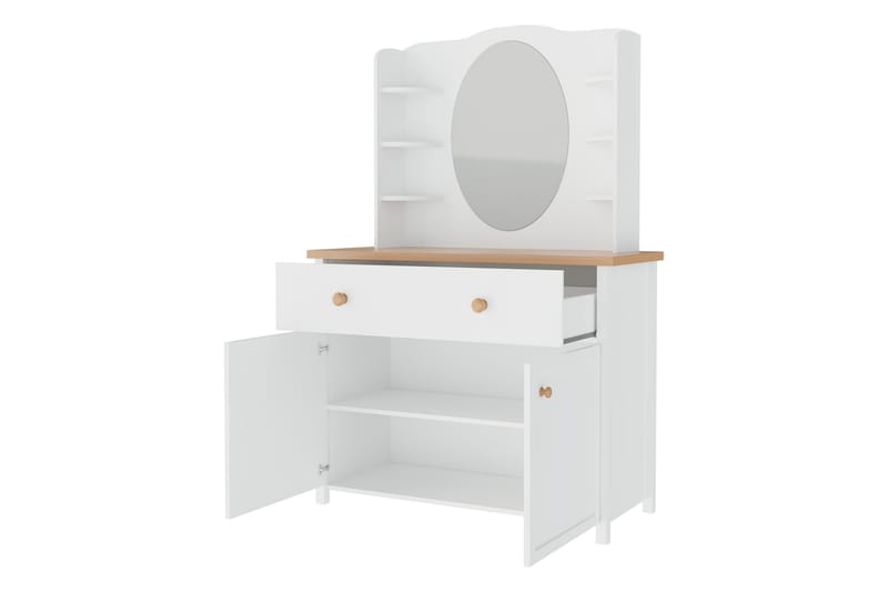 Storys Sminkbord 110x42 cm - Vit - Möbler - Bord & matgrupper - Sminkbord & toalettbord