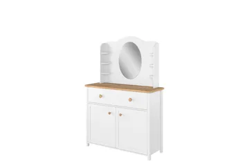 Storys Sminkbord 110x42 cm - Vit - Möbler - Bord & matgrupper - Sminkbord & toalettbord