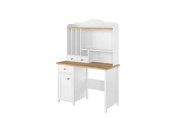 Storys Sminkbord 110x52 cm med Förvaring och Lådor i Trä - Vit - Möbler - Bord & matgrupper - Sminkbord & toalettbord