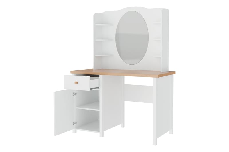 Storys Sminkbord 110x52 cm - Vit - Möbler - Bord & matgrupper - Sminkbord & toalettbord