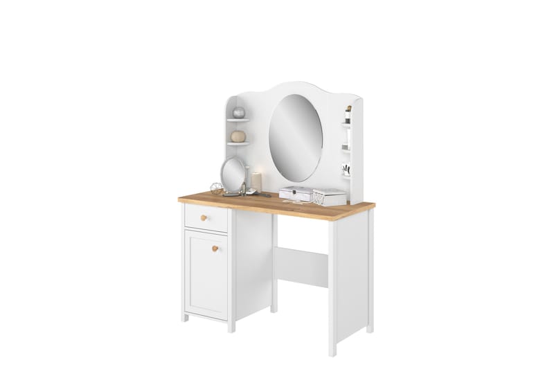 Storys Sminkbord 110x52 cm - Vit - Möbler - Bord & matgrupper - Sminkbord & toalettbord
