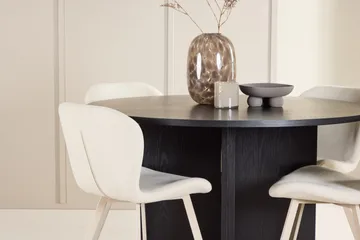 Strada Matbord 120 cm Rektangulär med 4 Lilja Matstol - Möbler - Bord & matgrupper - Matgrupper