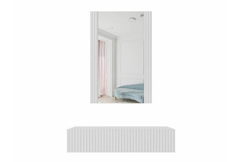 Strontian Sminkbord 80x42 cm - Vit - Sminkbord & toalettbord
