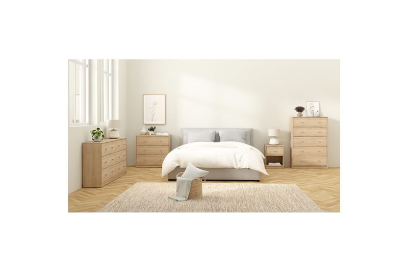 Sundra Sminkbord 143 cm - Brun - Möbler - Bord & matgrupper - Sminkbord & toalettbord