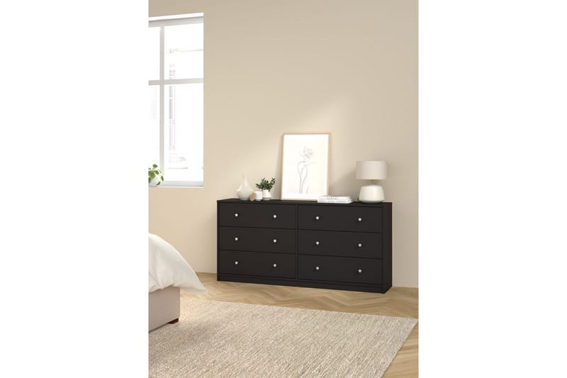 Sundra Sminkbord 143 cm - Svart - Möbler - Bord & matgrupper - Sminkbord & toalettbord