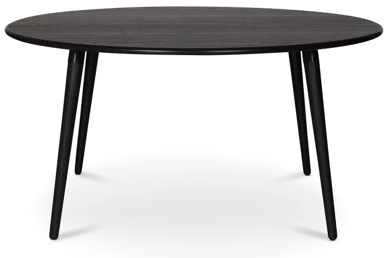 Svart runt matbord Ø180 cm - Omni, Svart