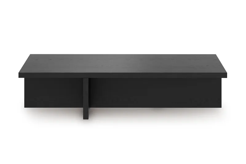 Töreboda Soffbord Rektangulärt 120 cm, Mörkbrun valnötsträ look