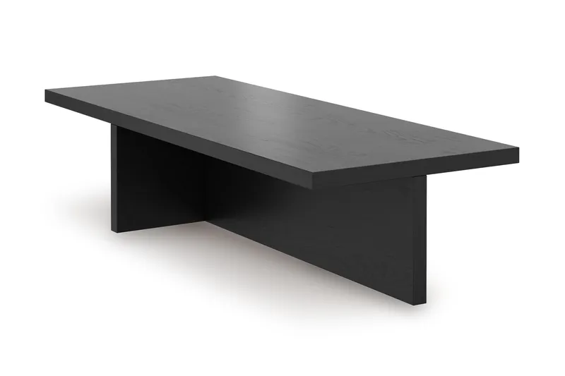 Töreboda Soffbord Rektangulärt 120 cm - Mörkbrun valnötsträ look - Möbler - Bord & matgrupper - Soffbord